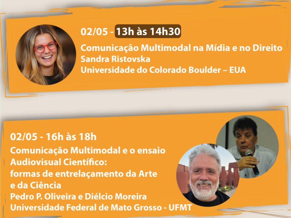 Seminário Internacional de Comunicação Multimodal começa nesta sexta-feira com palestras sobre a relação entre mídia e direito e ensaio audiovisual científico